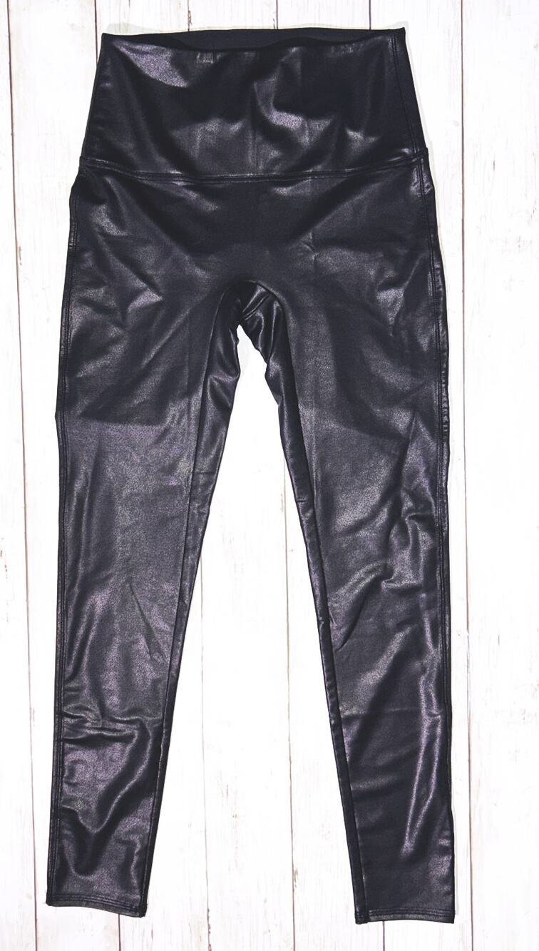NWOT Jane and Bleecker High Rise Soft Faux Leather Leggings Large